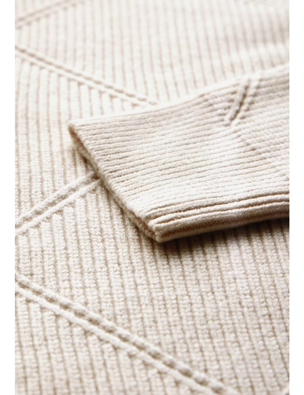 Street One Studio Damen Pullover mit Strukturmuster
