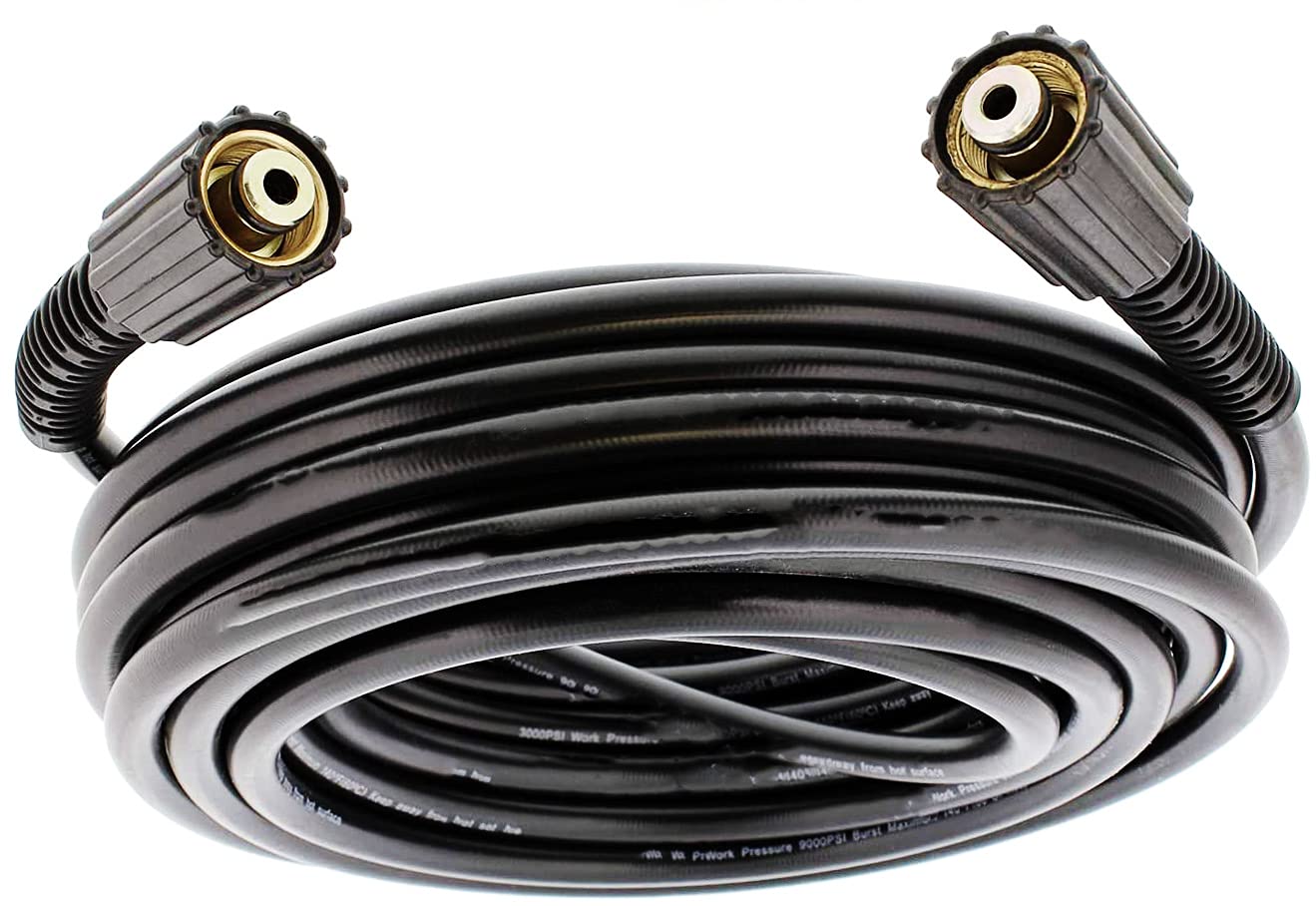 MLD PW_05 High Pressure Washer/Accessories/Hose Cord Pipe/Car Wash Hose/Water Cleaning Extension/Flexible Hose/Tube/Long/with Quick Connector//Compatible All Molded (5 Meter,Multicolour)-image-36