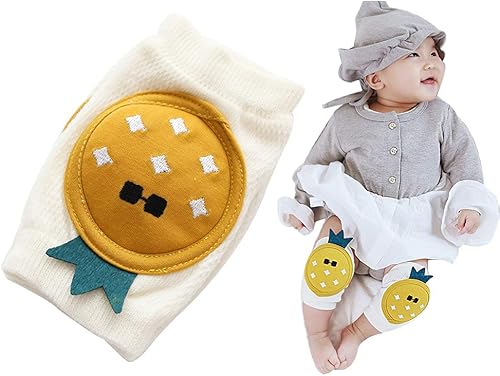 Angzhili Protectores de rodilla para gatear, unisex para bebés, antideslizantes, rodilleras para niños pequeños, cubierta protectora de seguridad