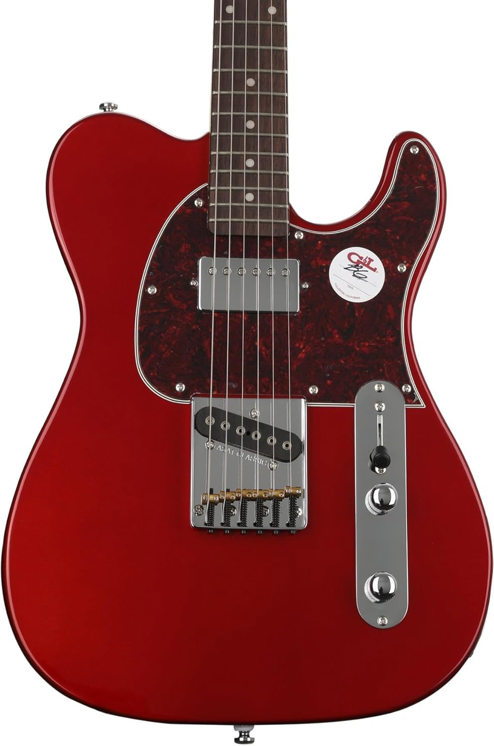 G&L Tribute ASAT Classic Bluesboy Electric Guitar - Candy Apple Red