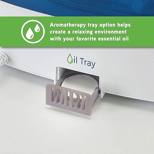 Miniatura 10 de PureGuardian H5225WCA2PK Humidificador ultrasónico de niebla cálida y fría, 100 horas de tiempo de funcionamiento, 2 galones de capacidad del