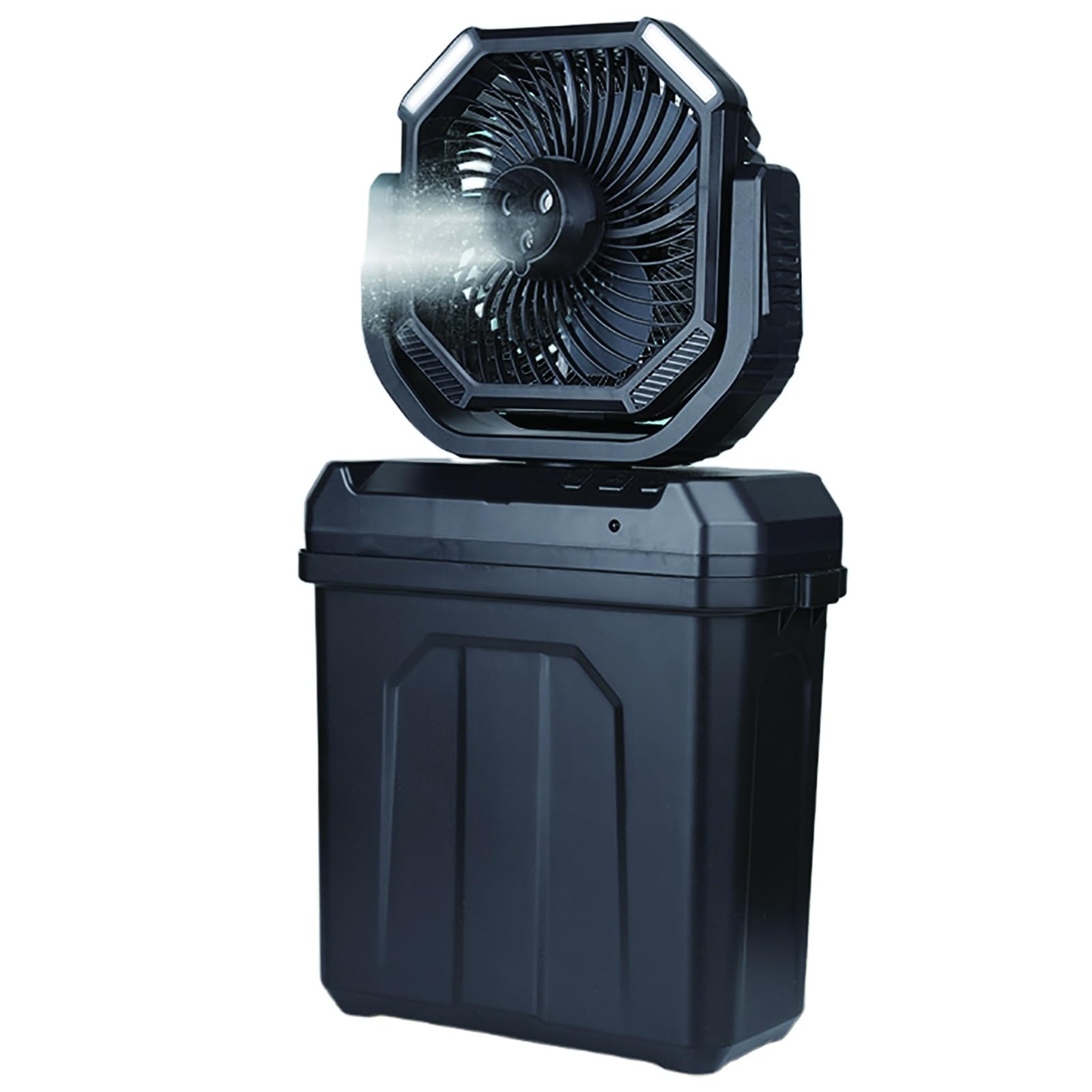 Ventiladores de camping portátiles con gran autonomía para largas estancias