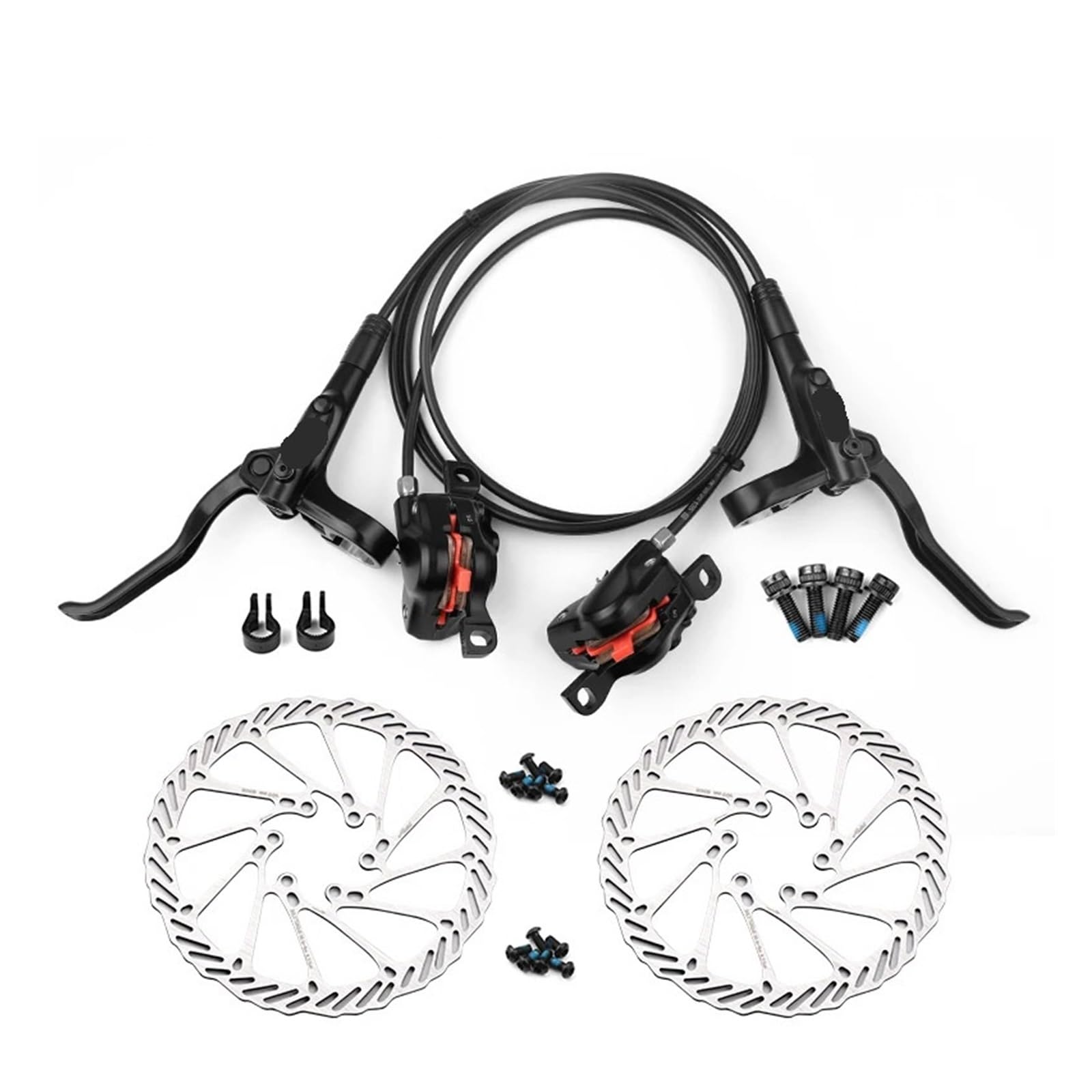 Juego de Frenos de Disco hidráulicos BR BL MT200 Freno hidráulico de Bicicleta MTB Disco montaña MT315 Piezas rotores 160mm