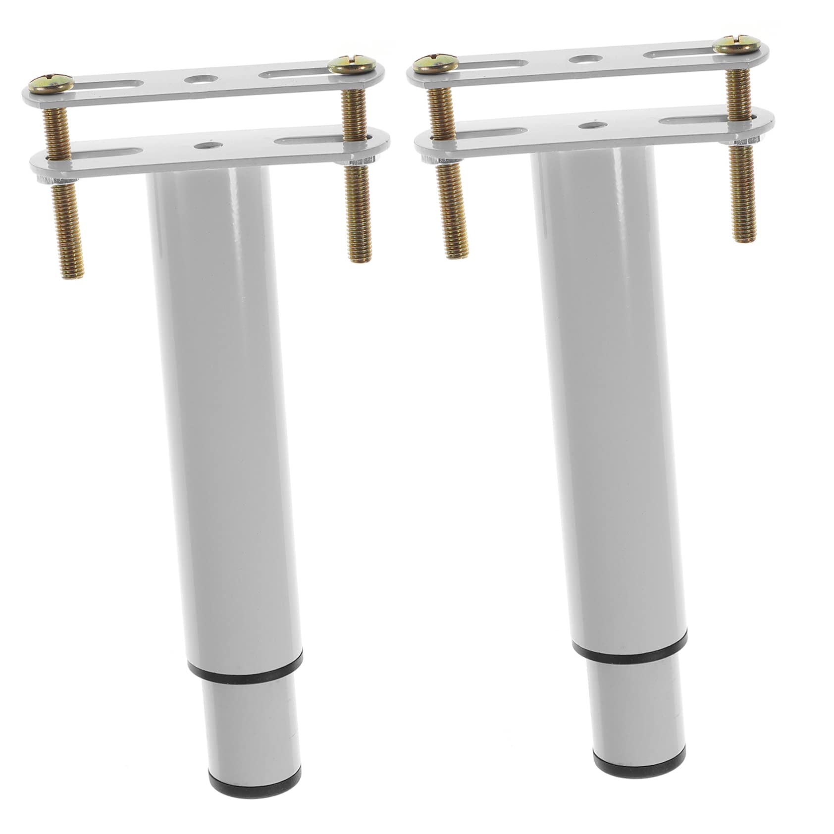 Patas para somier de metal HEMOTON ajustables y soportes de cama 2 piezas