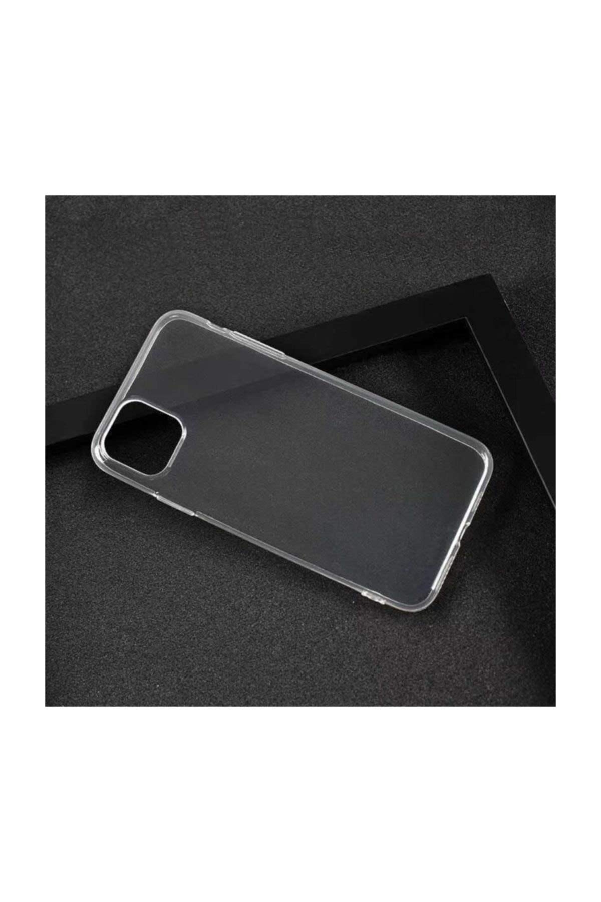 Zore Apple ile uyumlu iPhone 11 Pro Kılıf Süper Silikon Kapak Renksiz