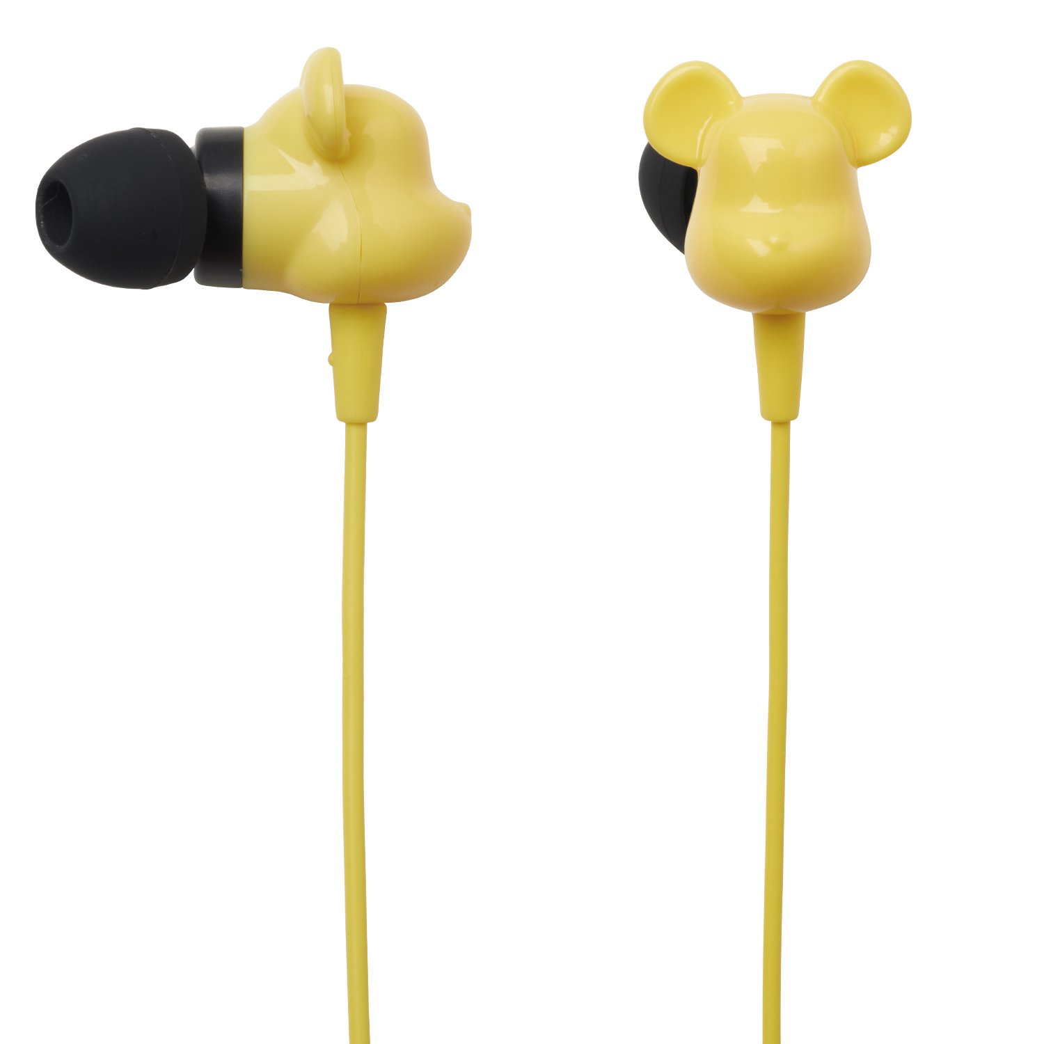 Casque BE@RBRICK oreille interne édition jaune de collection - 2