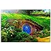 Puzzle Nuova Zelanda House Hobbit Puzzle da 1000 pezzi per adulti e famiglie Regalo di viaggio in legno Souvenir 30x20 pollici