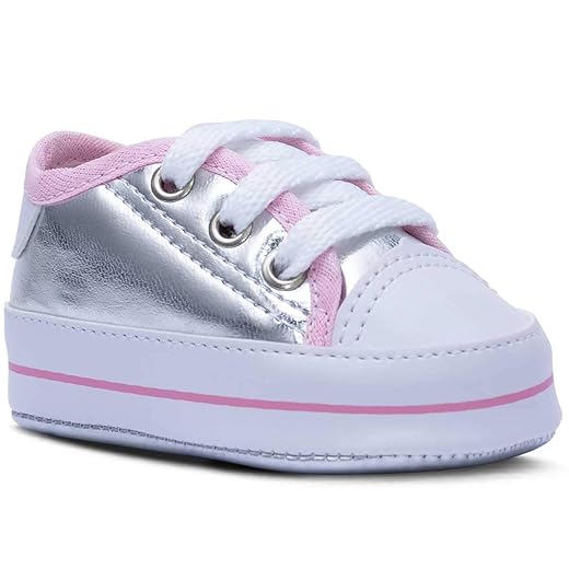Tenis Bebe Star Menina Sapatinho Calce Facil 01.02