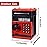 HUSAN Piggy Banks Money Banks for Kids, Electronic Password Code Money Banks ATM Banks Box Coin Bank for Children Boys and Girls (Red/Black)