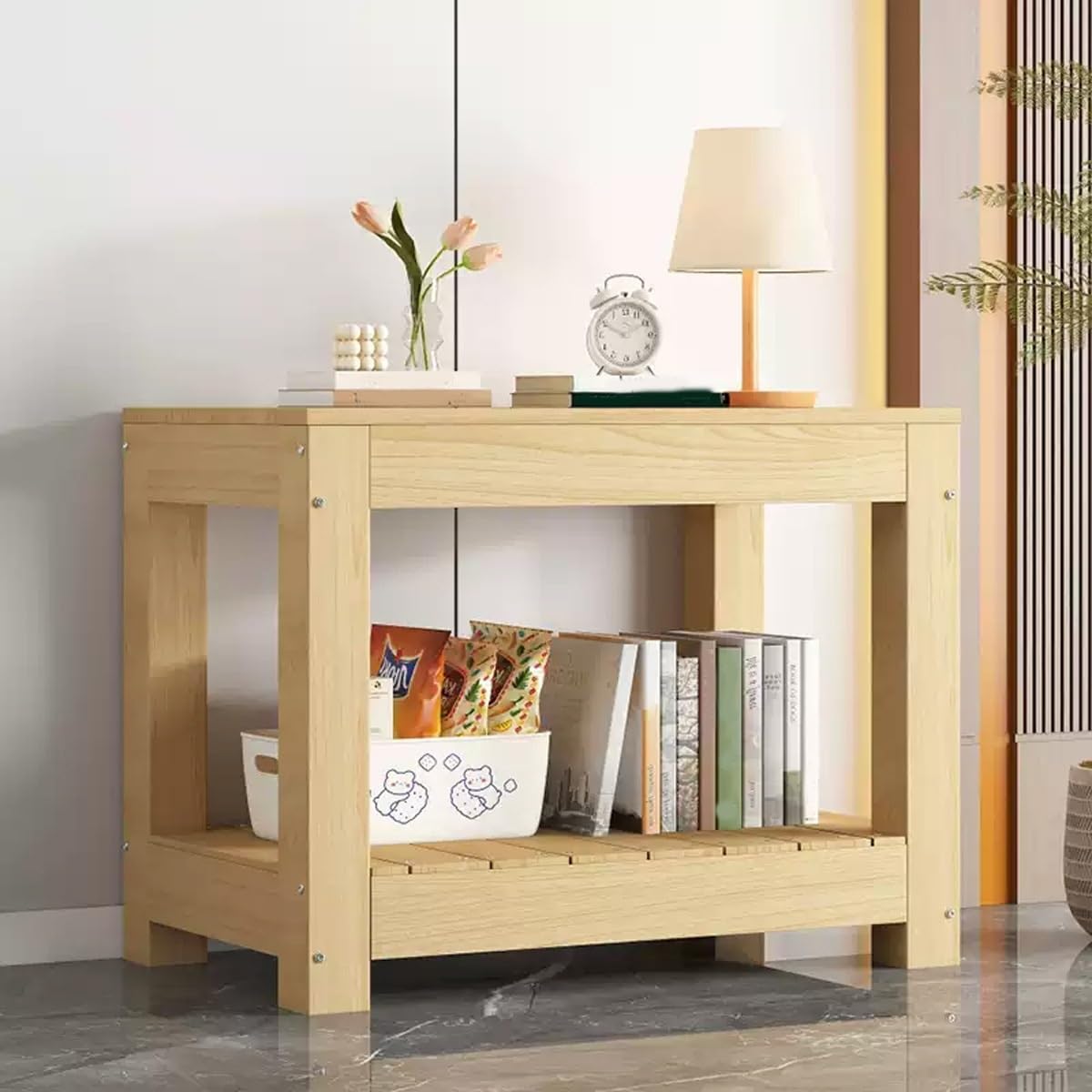Supporto per acquario, in legno massiccio a doppio strato, forte