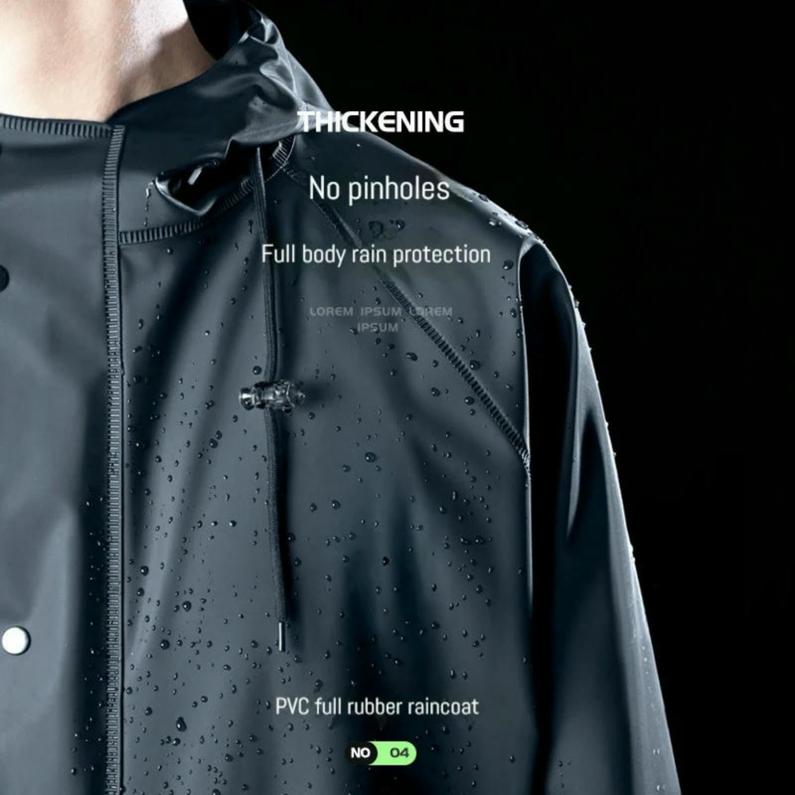 Cape De Pluie Ensemble Combinaison Imperméable Unisexe, Léger Réutilisable avec Pantalon, Mac Réfléchissant Pliable pour Le Cyclisme, La Randonnée Et Les Aventures en Plein Air-Bleu