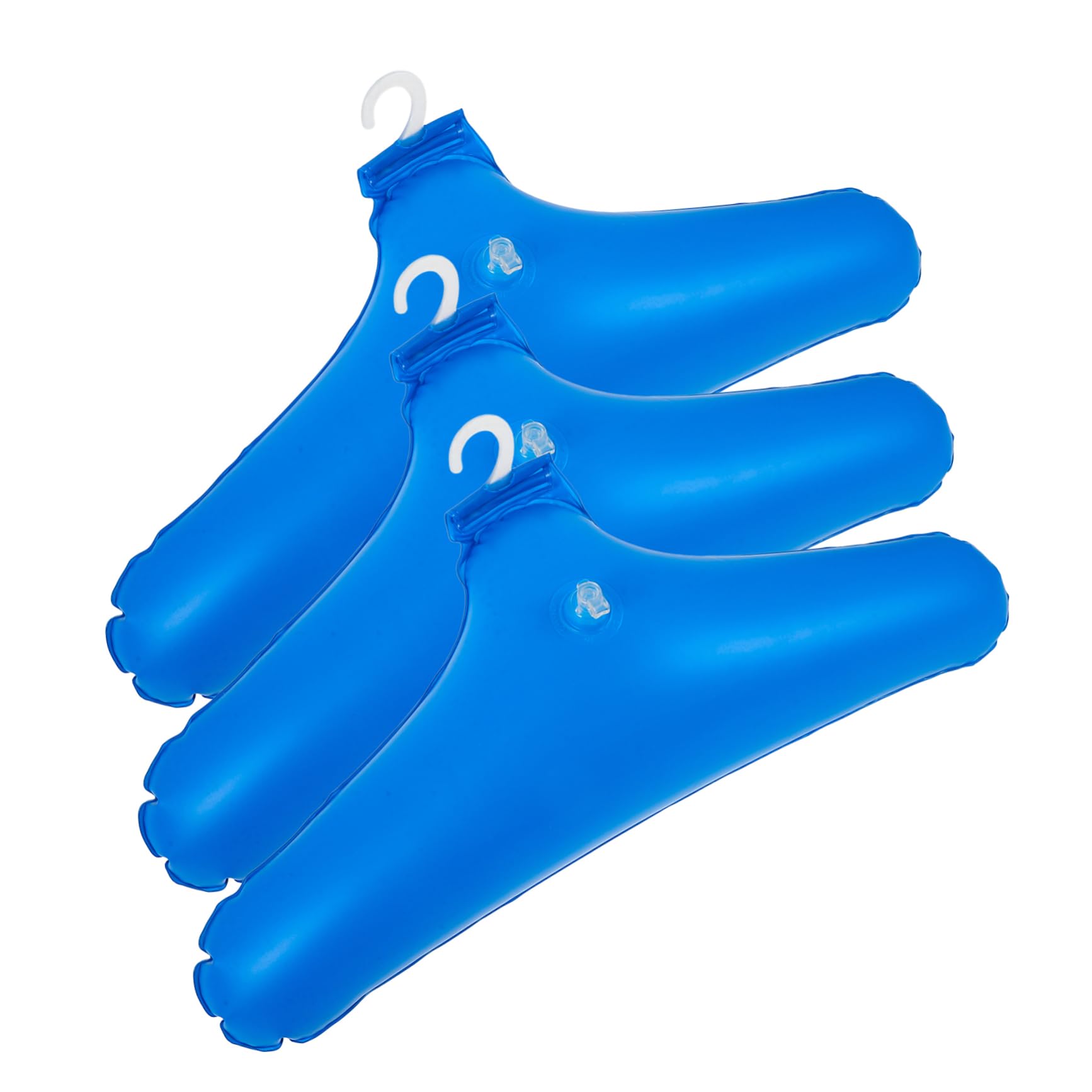PRETYZOOM 9 Pz Gruccia Gonfiabile Stendibiancheria Appendiabiti Da Viaggio Grucce Pieghevoli Appendiabiti Per Jeans Per L'asciugatura Far Saltare in Gli Pvc