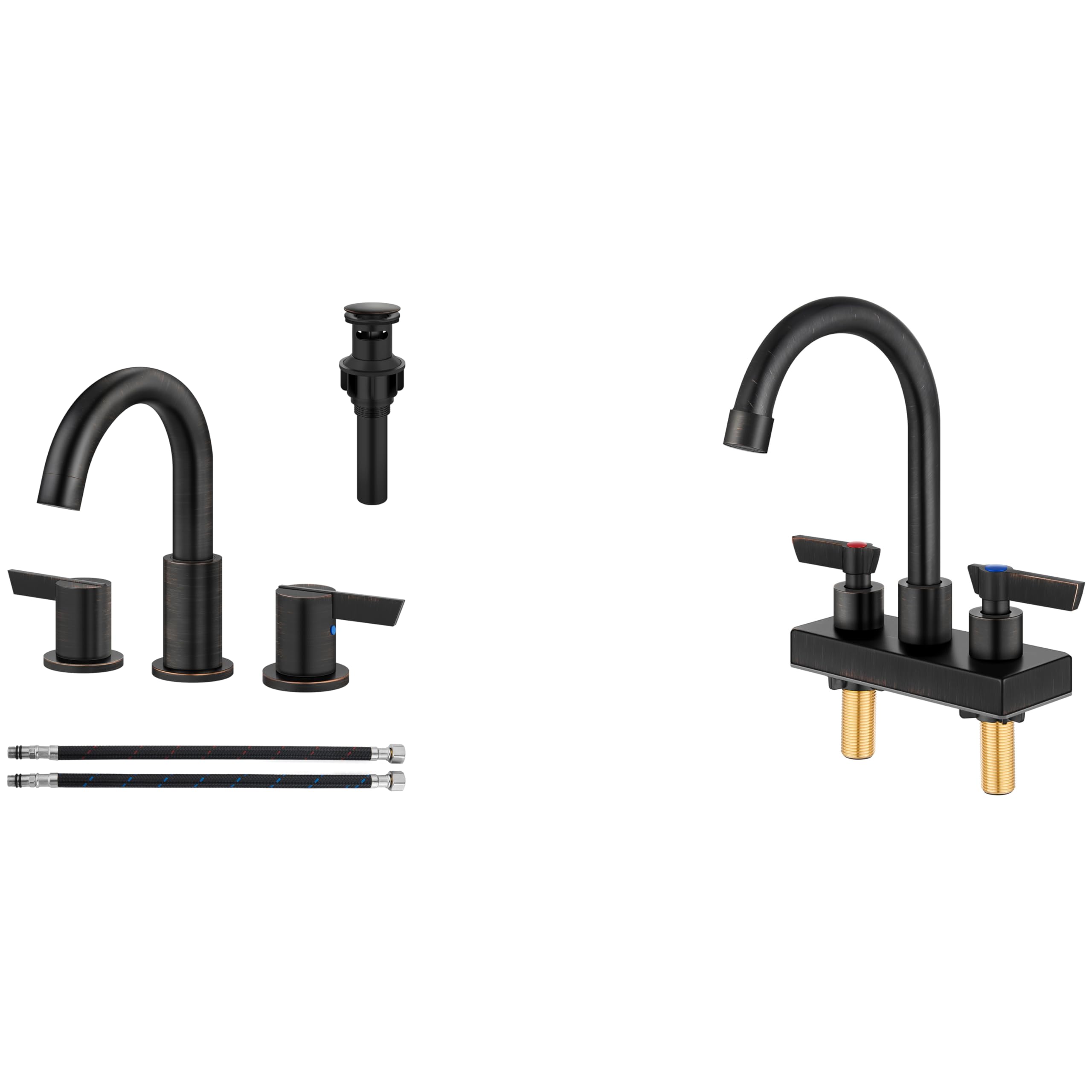 Hcfyauis Bronze Bathroom Sink Faucet Bar Sink Faucet