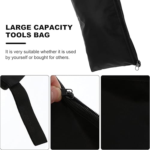 Miniatura 9 de DOITOOL Bolsa de herramientas pequeña bolsa de herramientas 5 unids bolsa negra con cremallera bolsa de herramientas bolsa de herramientas pequeña