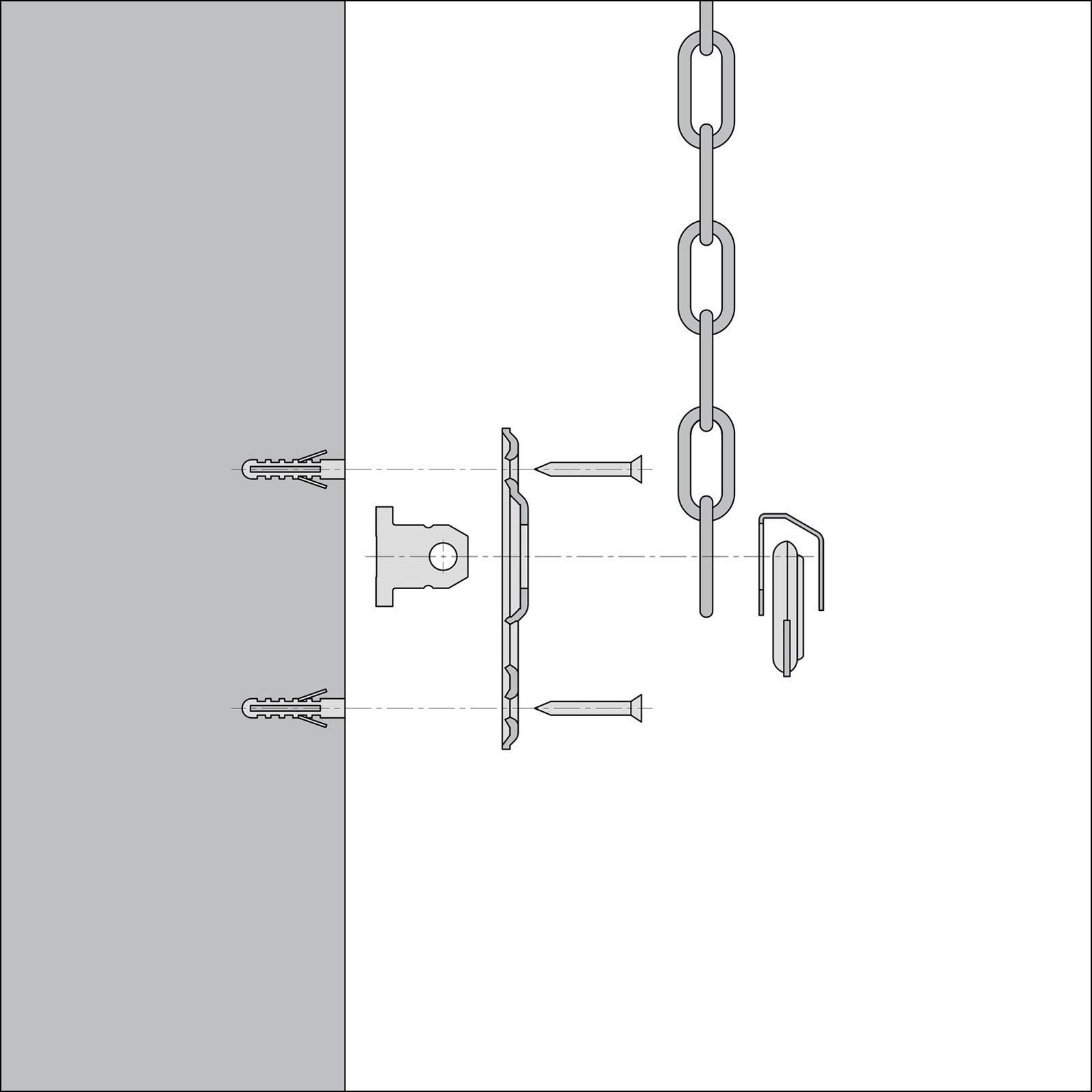 BASI® 3x Gitterrostsicherung GS100 Stahl verzinkt Zusatzsicherung für Lichtschacht/Kellerschacht
