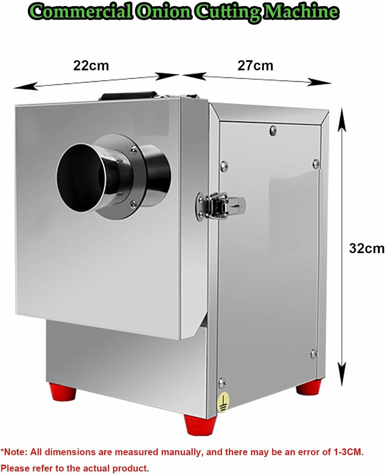 Picador eléctrico de cebolla, cortador automático de verduras, procesador de alimentos multifuncional para ajo, cebollino y más, recipiente desmontable para una fácil limpieza