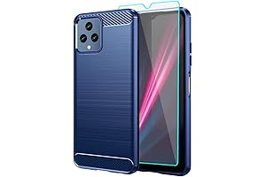 HNHYGETE Revvl 6 5G Case, Blue