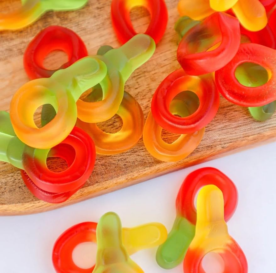 Jellopy Oily Dummies Gummy Candy Bag, 1KG – Sweet & Fun Gummy Dummies for All Ages