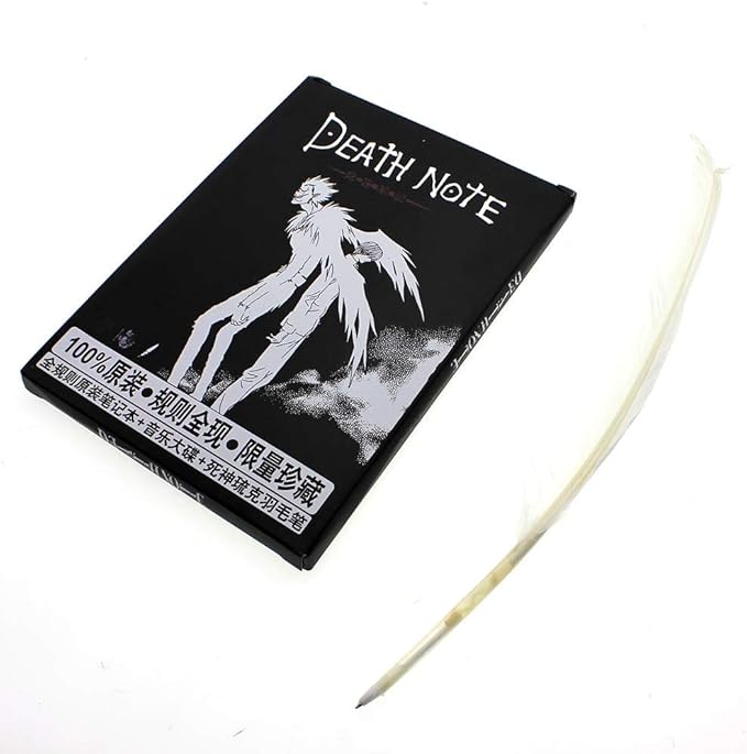 Amazon コスプレノート 漫画 デスノートペンプロップブック 家の装飾 フェイクレザー 紙 プレゼント ブラック 文房具 オフィス用品 文房具 オフィス用品