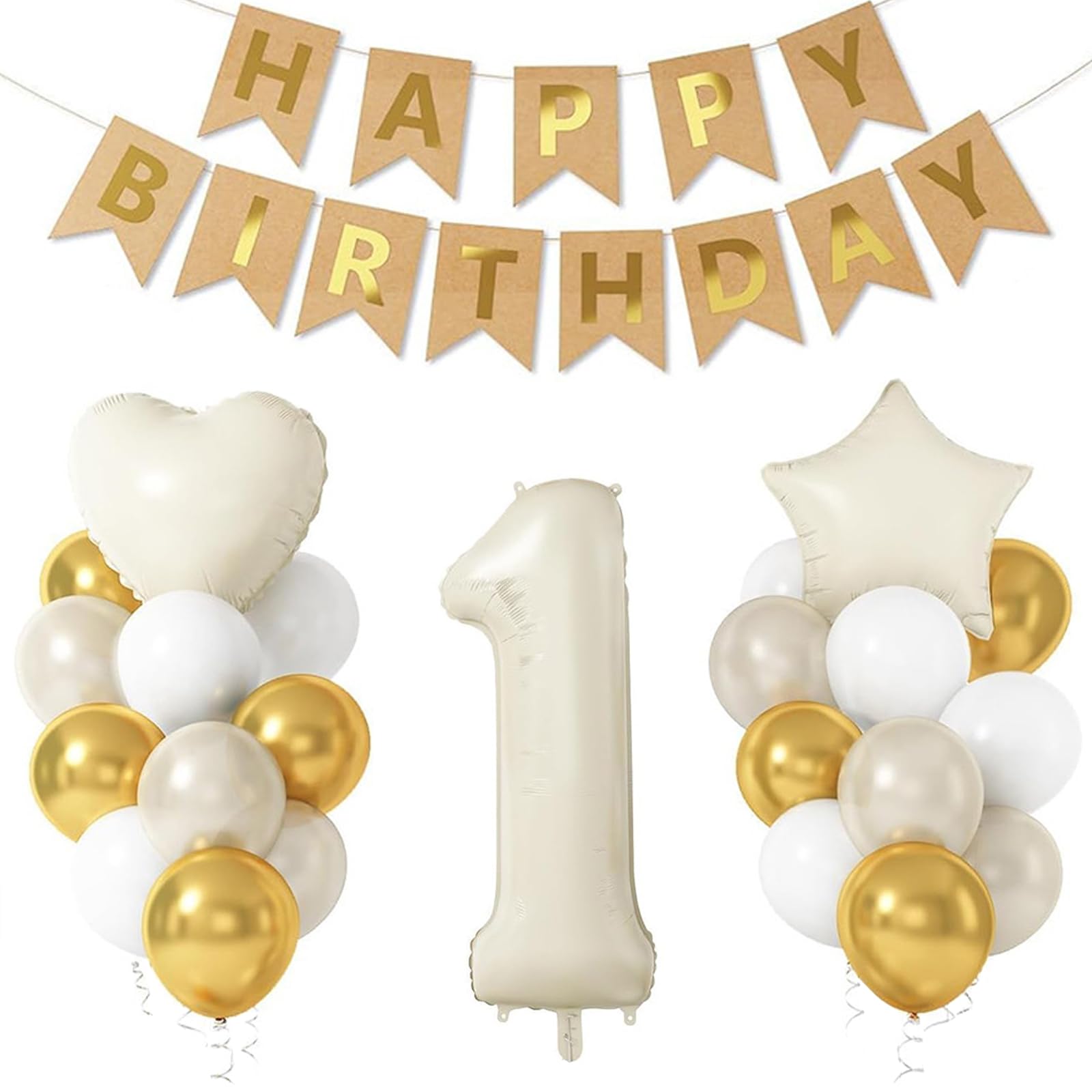 華やかに彩る1歳の誕生日！おすすめナンバーバルーンセット