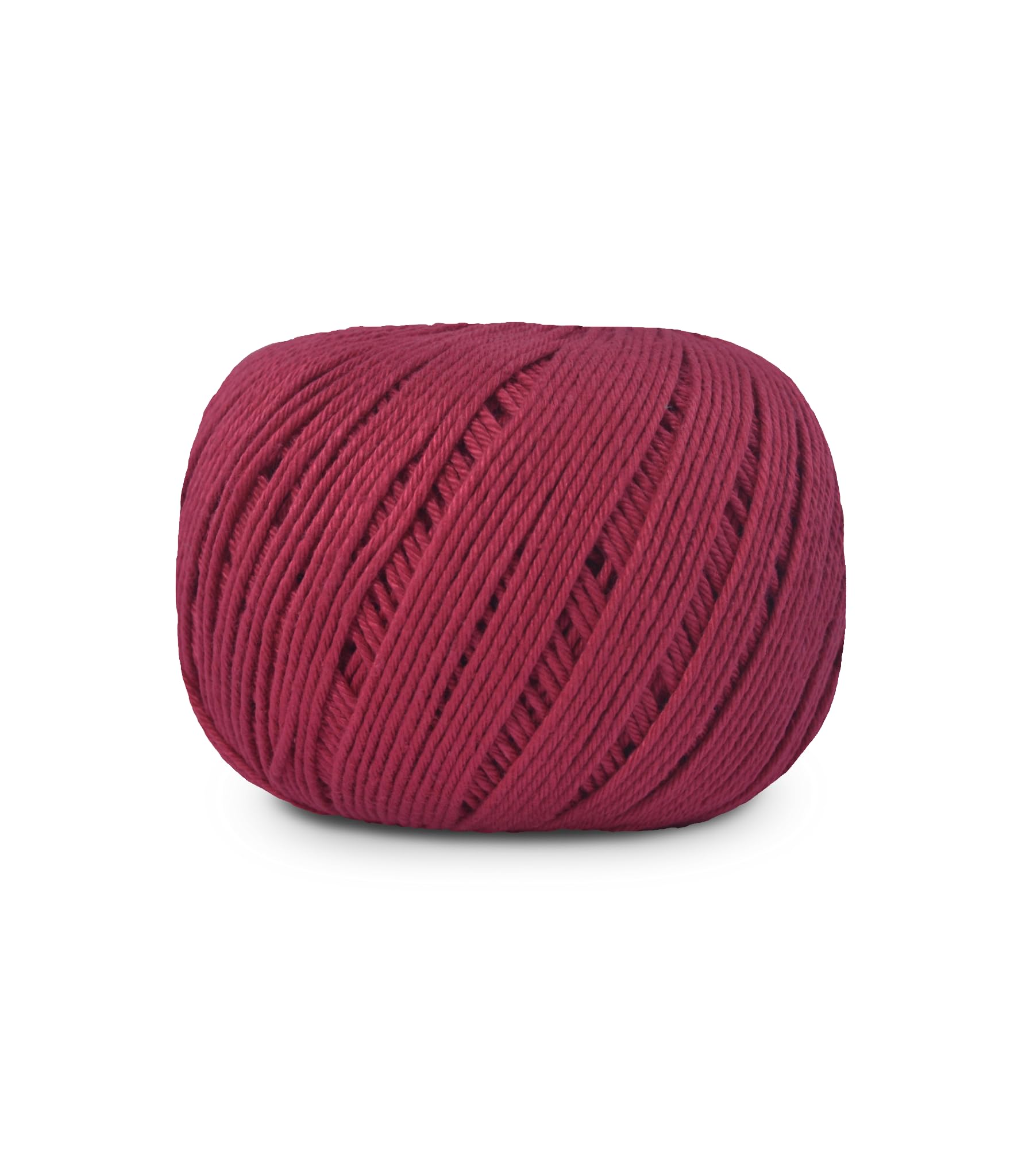 Circulo Przędza Amigurumi, 100% merceryzowana brazylijska za bawełna - przędza bawełniana do szydełkowania i robienia na drutach, miękka przędza, czerwona przędza artystyczna - przędza