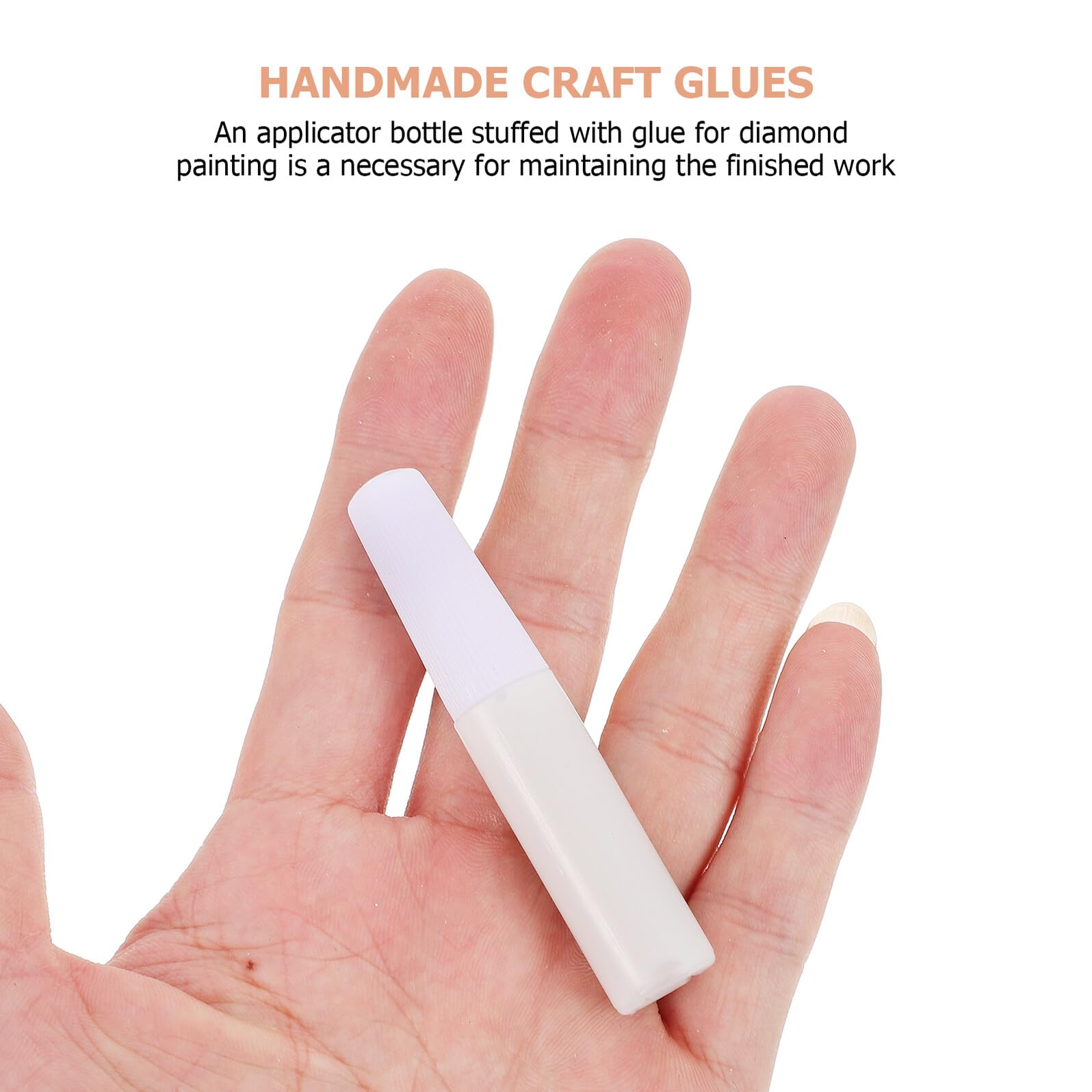 Gatuida Pegamento Multifuncional white 6ml en Botella, 50 Unidades