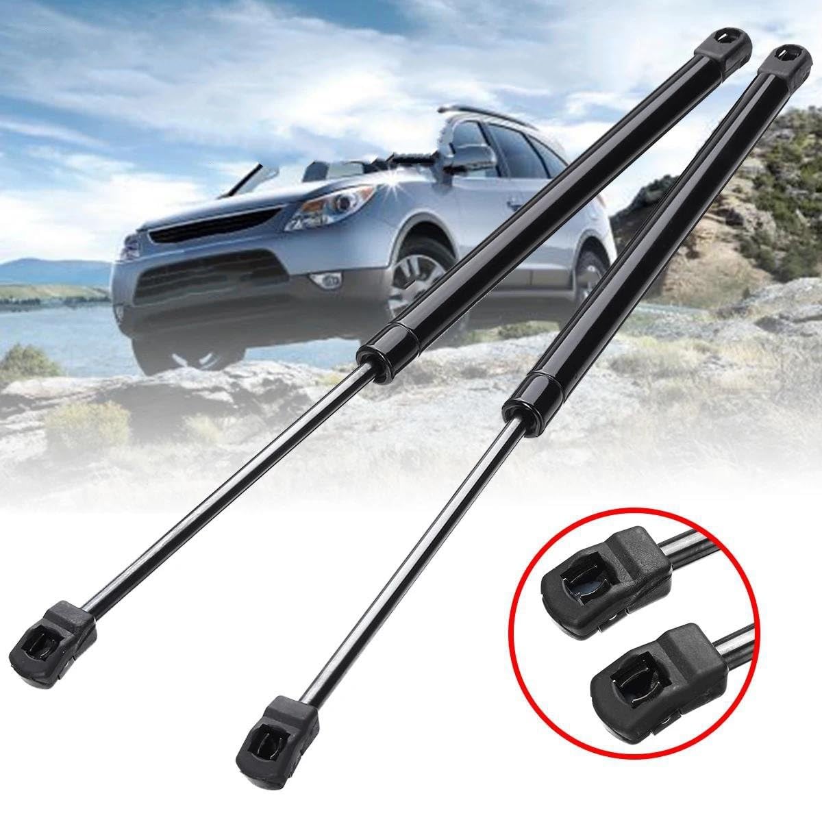 Lot De 2 Vérins De Capot Neufs Pour Hyundai IX55 – Réf: TB0923 – Garantie 2 Ans