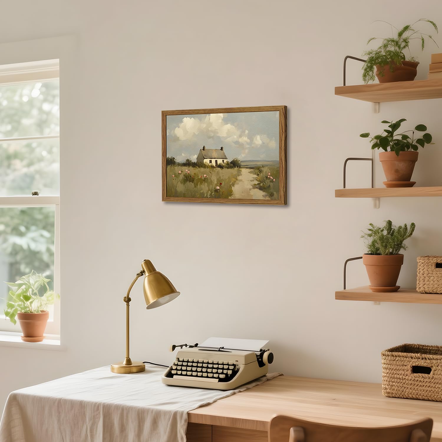 Amazon.co.jp: ヴィンテージファームハウスウォールアート、カントリー