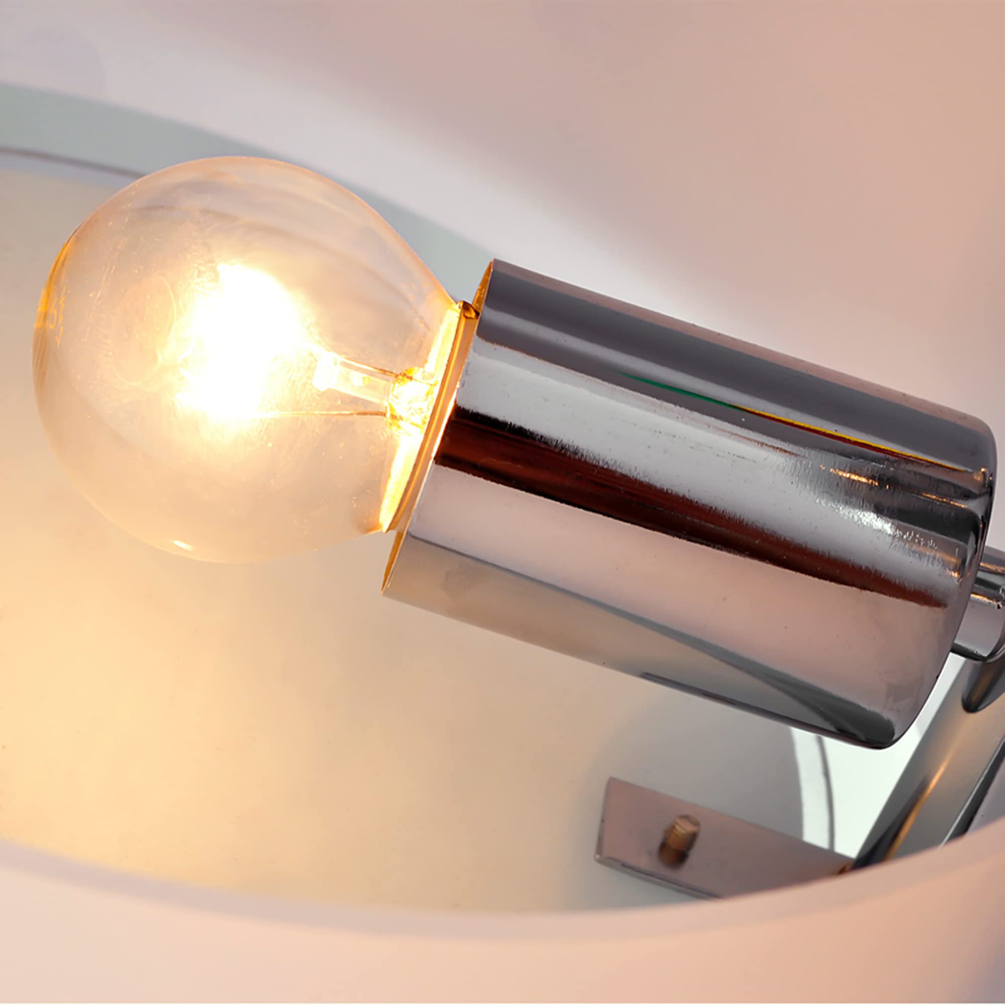 HOMCOM Lámpara de Techo Moderna Lámpara Colgante E27 Pantalla Blanco | Gota, Iluminación de Techo, Pantalla de Acrílico, para Salón Dormitorio Comedor Cocina