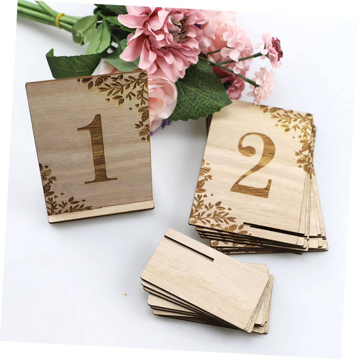 CLISPEED 10 Pezzi Segnaposto per Matrimoni e Feste per Decorazioni da Eleganti e Funzionali
