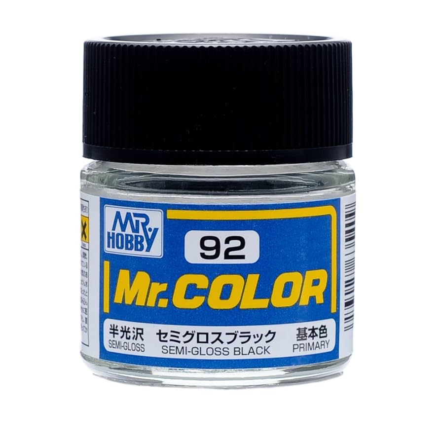 Amazon | Mr.カラー C92 セミグロスブラック | カラー塗料 通販