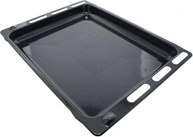 sparefixd Enamel Grill Drip Pan Baking Tray to Fit Hotpoint Oven