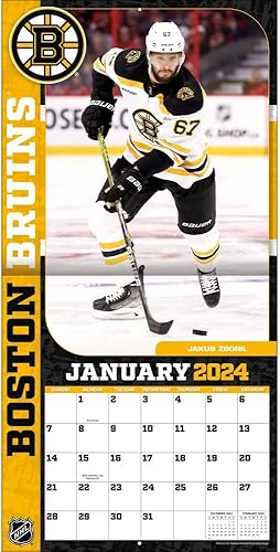 Miniatura 3 de Turner Sports Boston Bruins 2024 - Mini calendario de pared (24998040583)