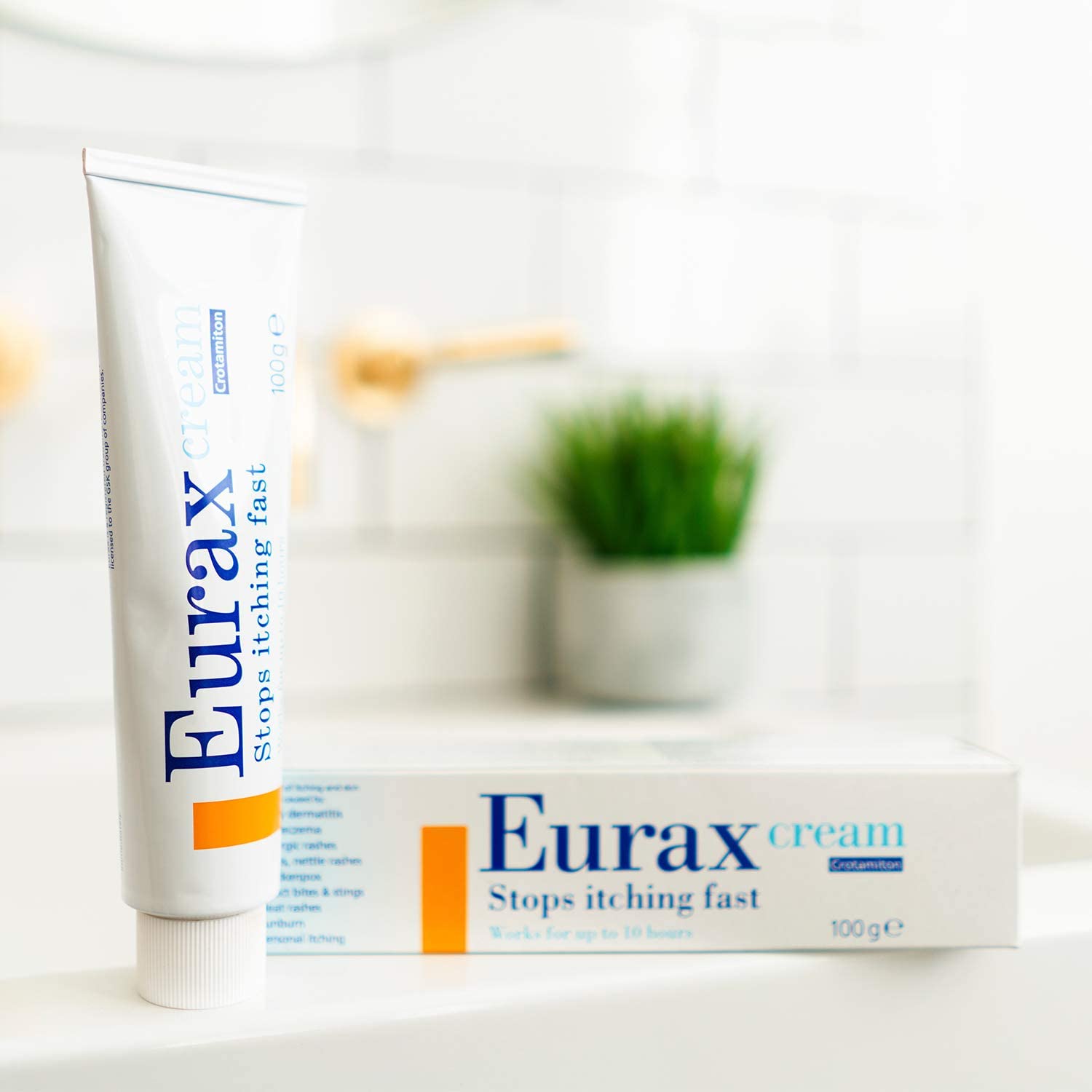 Eurax Itch Relief Cream 100g, Helps Stop Itching Fast, Lasts UpTo 8h