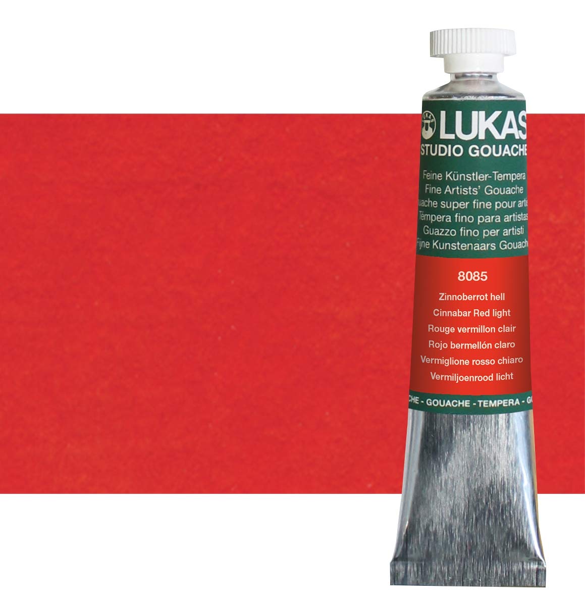 LUKAS Designer&39;s Gouache 20 ml Tube Cinnabar Red Light