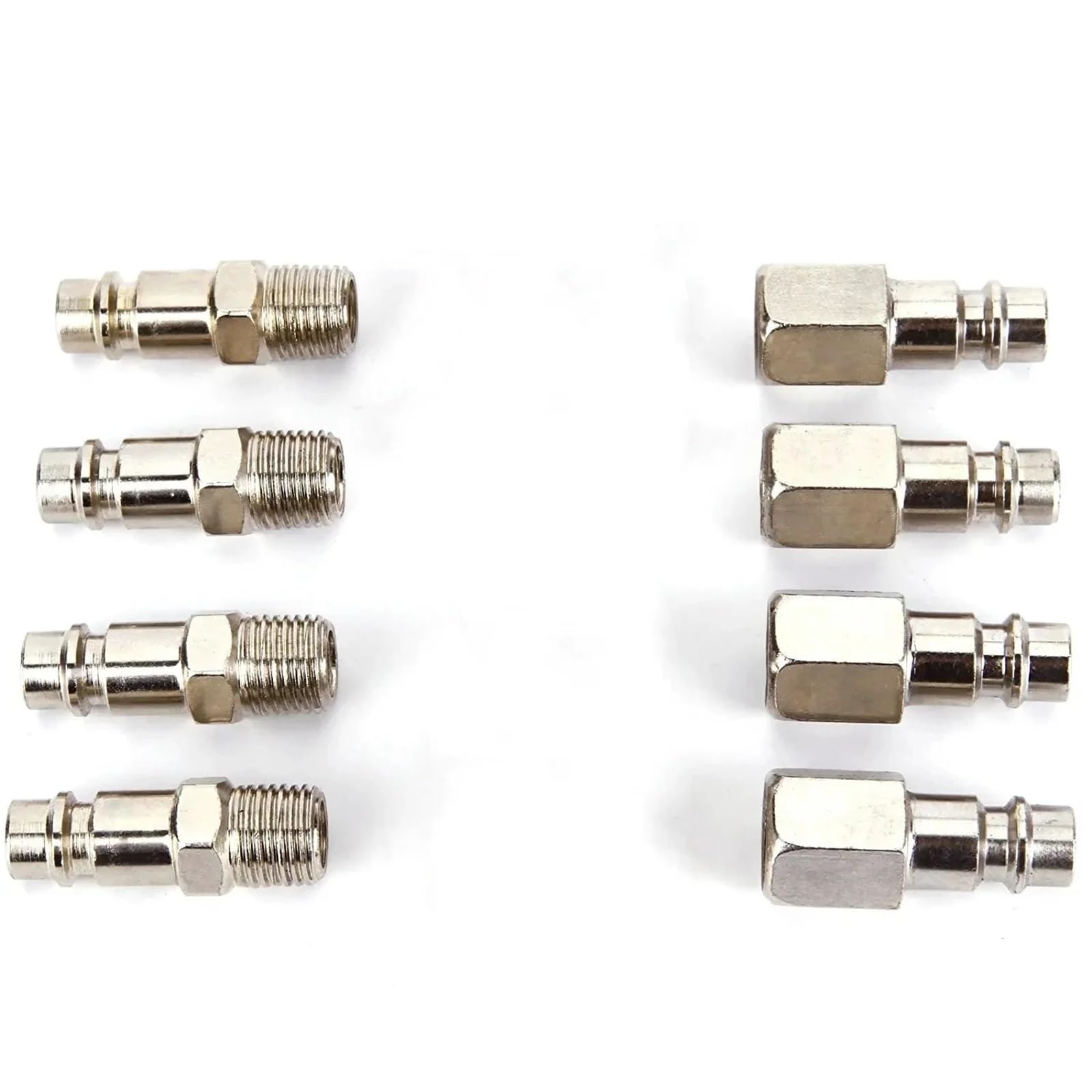 Aria Compressa Attacco 10 pz/set Giunti Rapidi Linea Aria Raccordo Euro 1/4 "Raccordo Tubo Compressore Connettore for Utensili Pneumatici