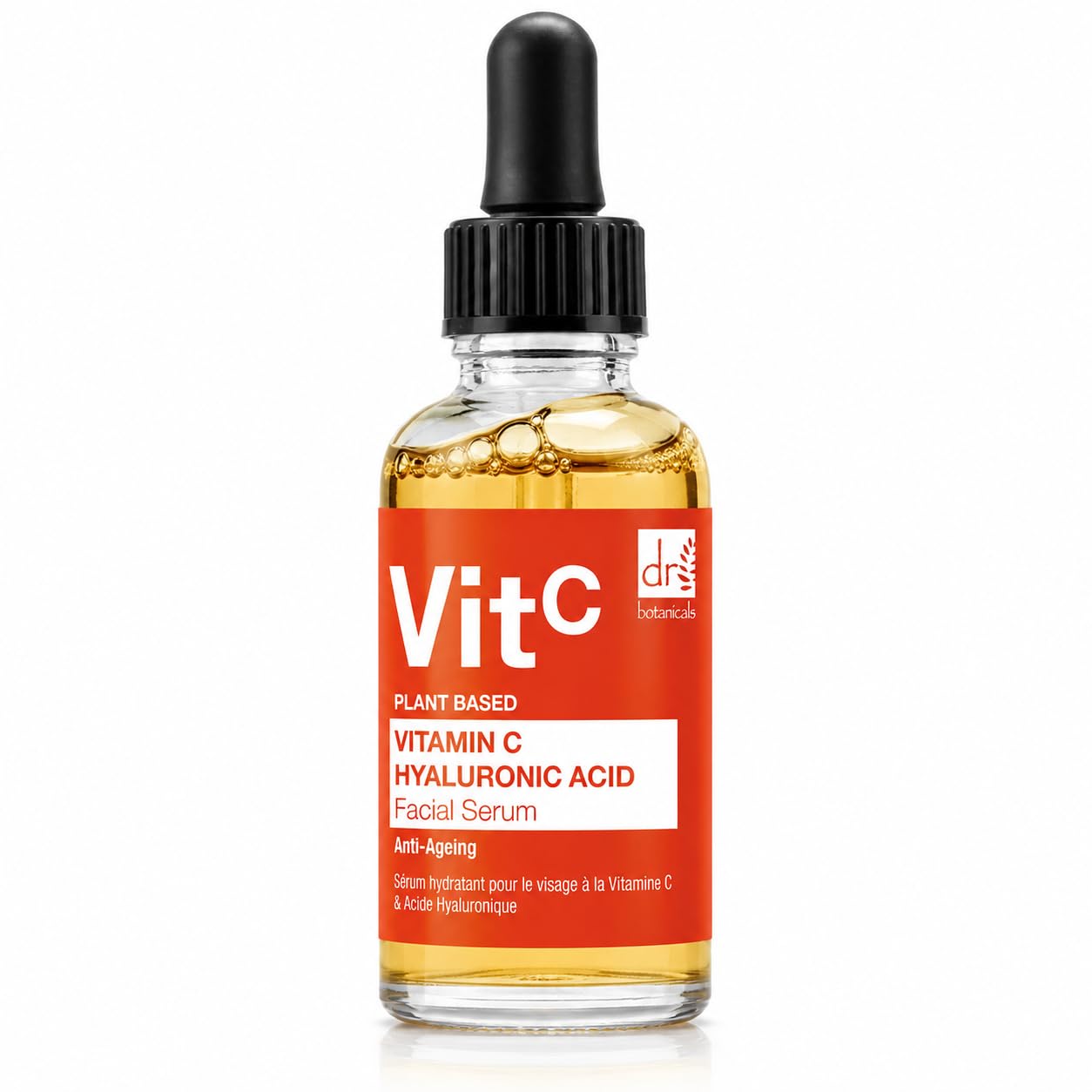 Dr BOTANICALS 5% Vitamin C, 2% Hyaluronic Acid Facial Serum | Anti-Aging, Anti-Wrinkle, Skin Brightening, Hydrating, Rejuvenating Facial Serum With Beautifeye for Age-Defying Results