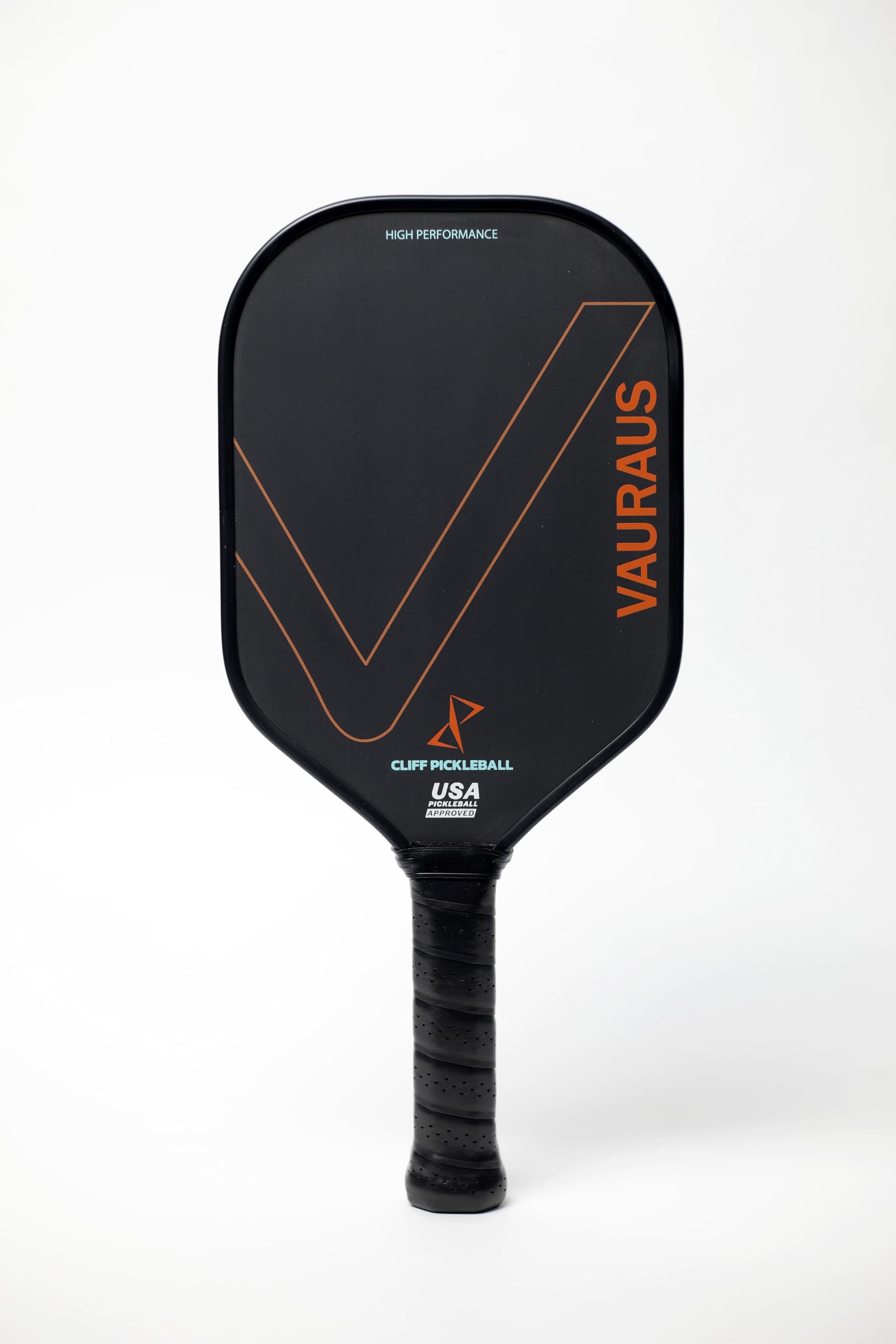 VAURAUS 16mm - Thermoformed - Full T700 Carbon Fiber Pickleball Paddle, Black