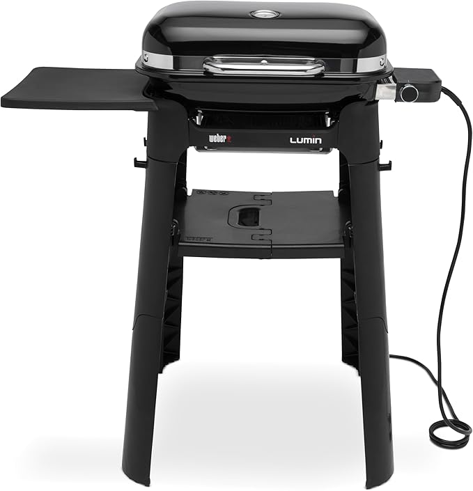 Lumin 1000 Compact black w/stand GRUP_BARBACOAS WEBER® Q™ & E-power, COMPACT ST