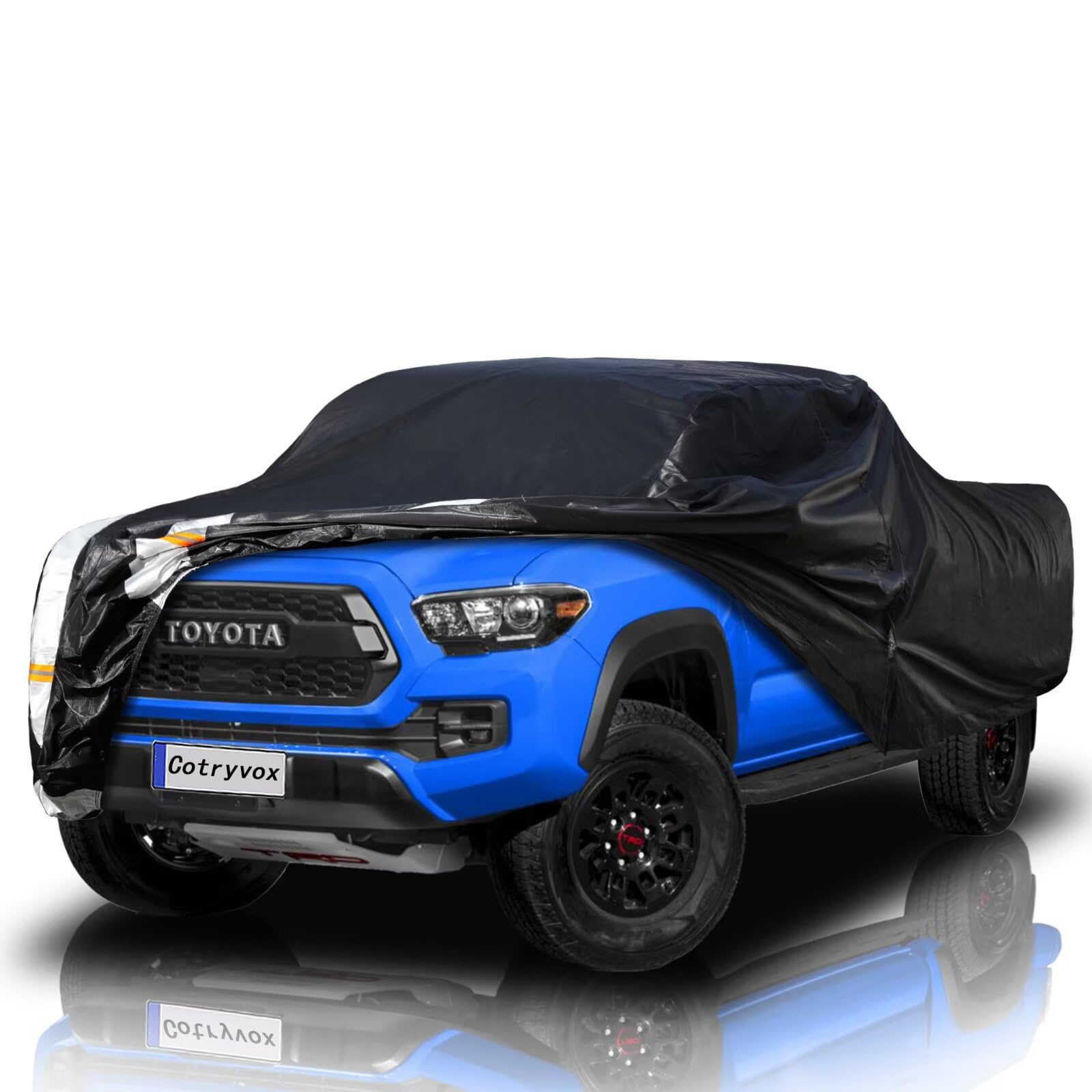Toyota Tacoma Truck Cover Custom Fit 1995-2026 Xtra Access Double Cab SB 5-6 125 with Door Zipper 12