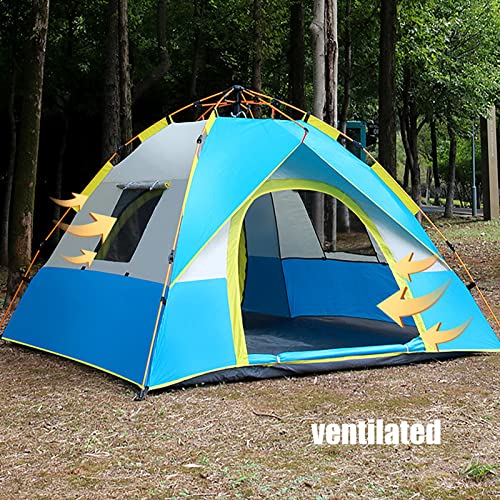 Carpa portátil impermeable para 2-4 personas miniatura 3