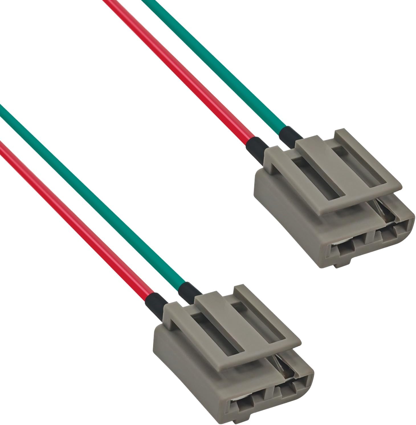 HEI Distributor Pigtail Wire Harness 170072, Tachometer & Battery Connector Pigtail Plug, HEI Distributor Wire Harness 12V Power Tach Ignition Coil Connector Plug Replace for RV Chevy GM(2PCS)
