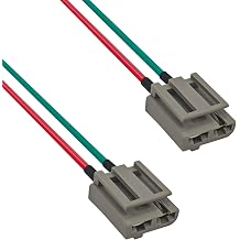 HEI Distributor Pigtail Wire Harness 170072, Tachometer & Battery Connector Pigtail Plug, HEI Distributor Wire Harness 12V Power Tach Ignition Coil Connector Plug Replace for RV Chevy GM2PCS