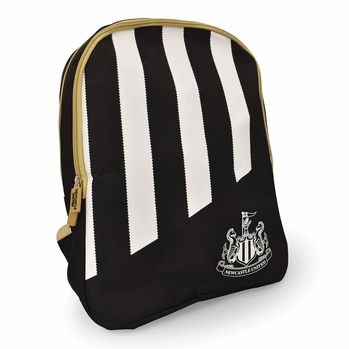 Hy-Pro Officially Licensed Newcastle United F.C. Backpack – Large, Lightweight, Rucksack, NUFC, Newcastle United Merchandise, Newcastle Crest and Colours, for Kids and Adults, Great Gift Idea