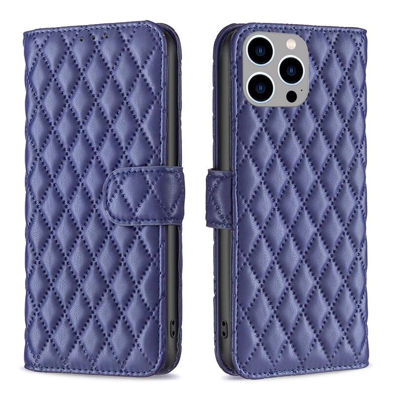 Generic etui kompatybilne z TCL 306 (kolor: niebieski) skórzany portfel etui premium magnetyczne etui z klapką przegródki na karty