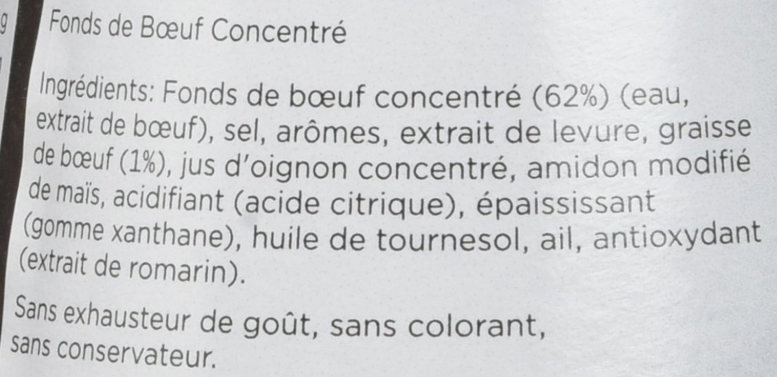 Knorr Professional Fonds de Bœuf Concentré 1l