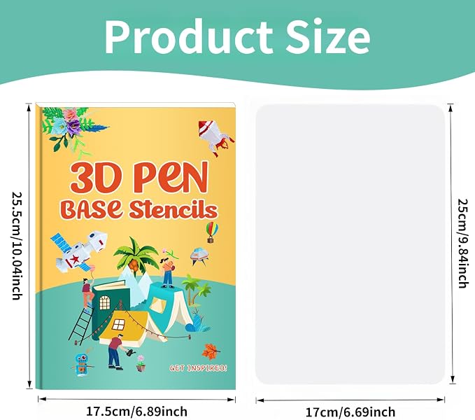 Libro para Dibujo con Lápiz 3D y Tapete de Silicona miniatura 2