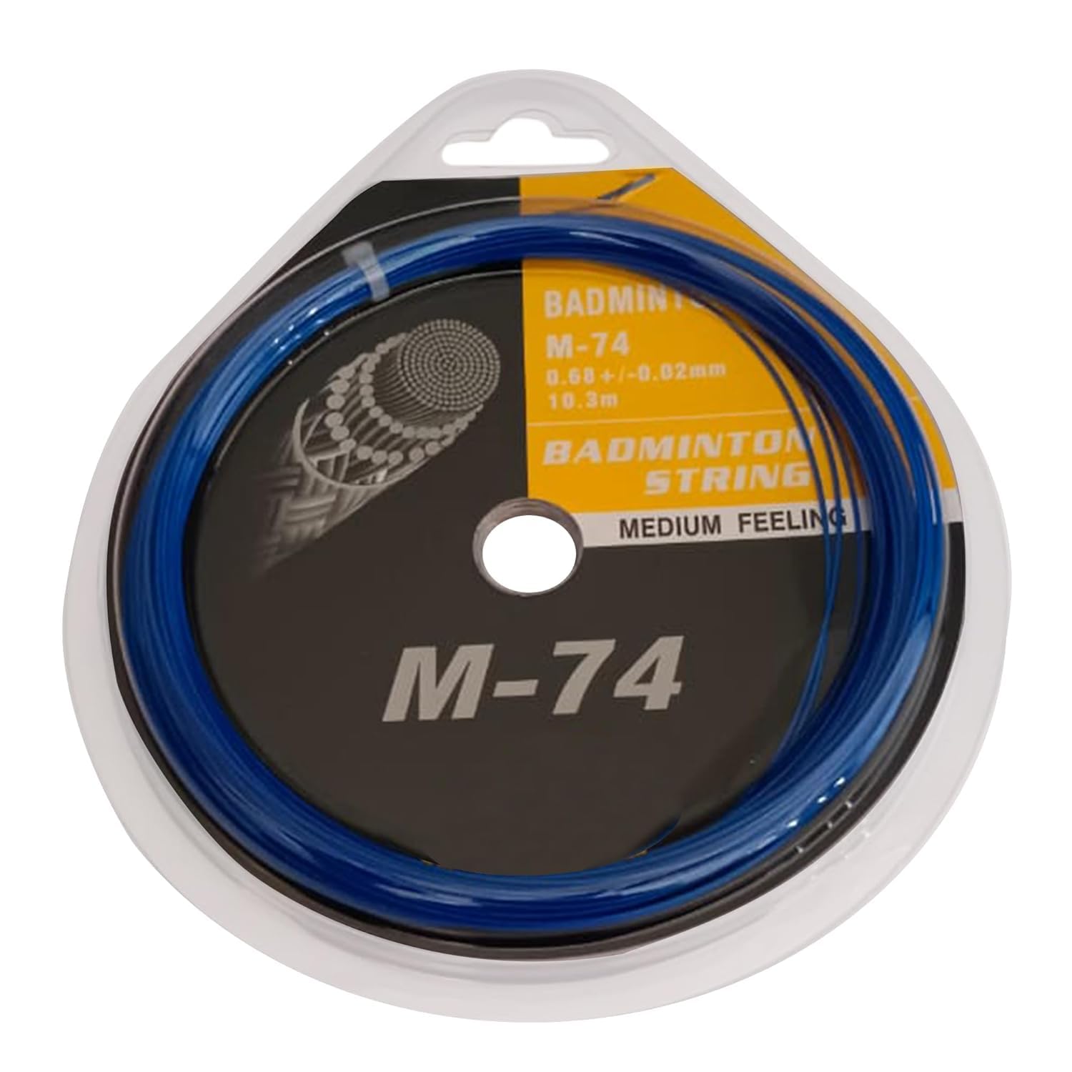 Morex Basic Starters Badminton Gut Strings – 0.68mm High-Performance Badminton String for General Rackets | Durable, Lightweight, Synthetic Gut for Beginners & Intermediate Players (Blue)-image-10