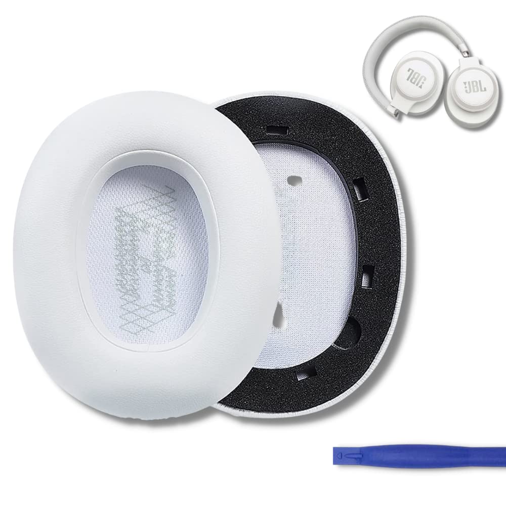 Crysendo Replacement Ear Pads for JBL Live 650BTNC, Live 660BTNC, Duet NC Headphones Soft