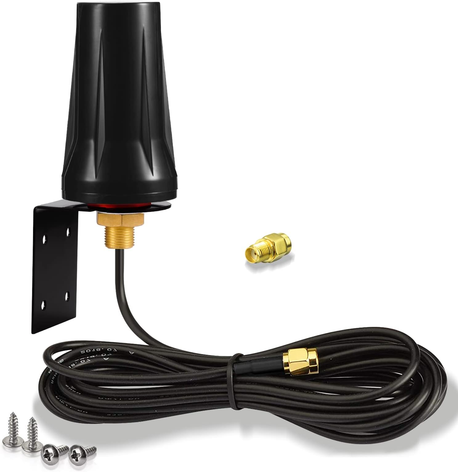 Antenna 4G LTE/5G Omnidirezionale 8dBi - Con Base Magnetica E Cavo 2m, Per Router Mobile E Hotspot